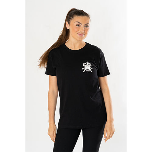Joker Black Jester Front/Back Logo T-Shirt