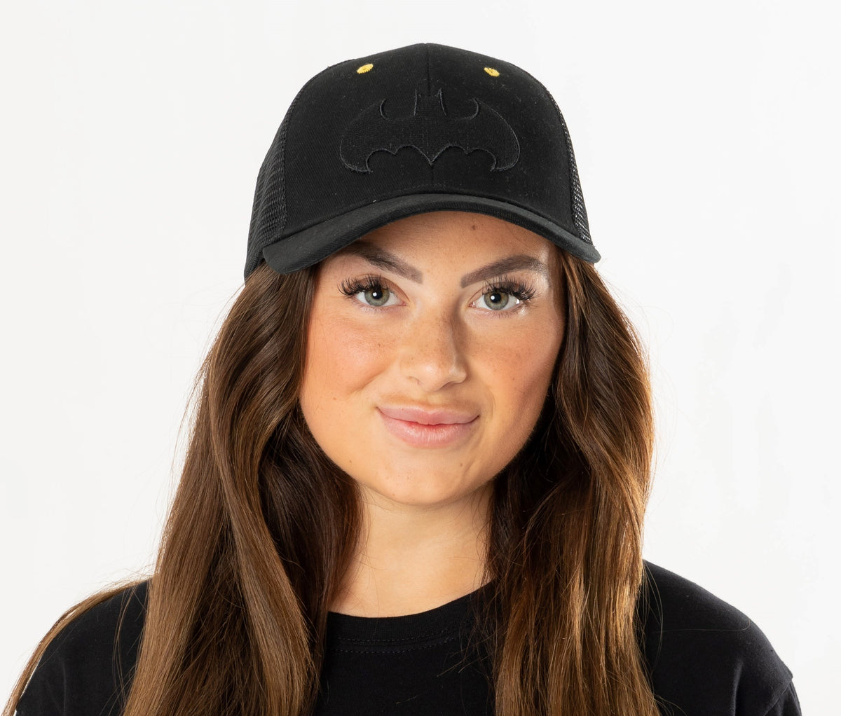 Batman Black Trucker Cap 2