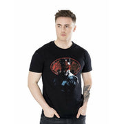 Batman Mens Black Red Sign Unisex T-Shirt 1