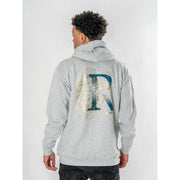 Harry Potter Unisex Grey Marl Ravenclaw Zodiac Hoodie 1