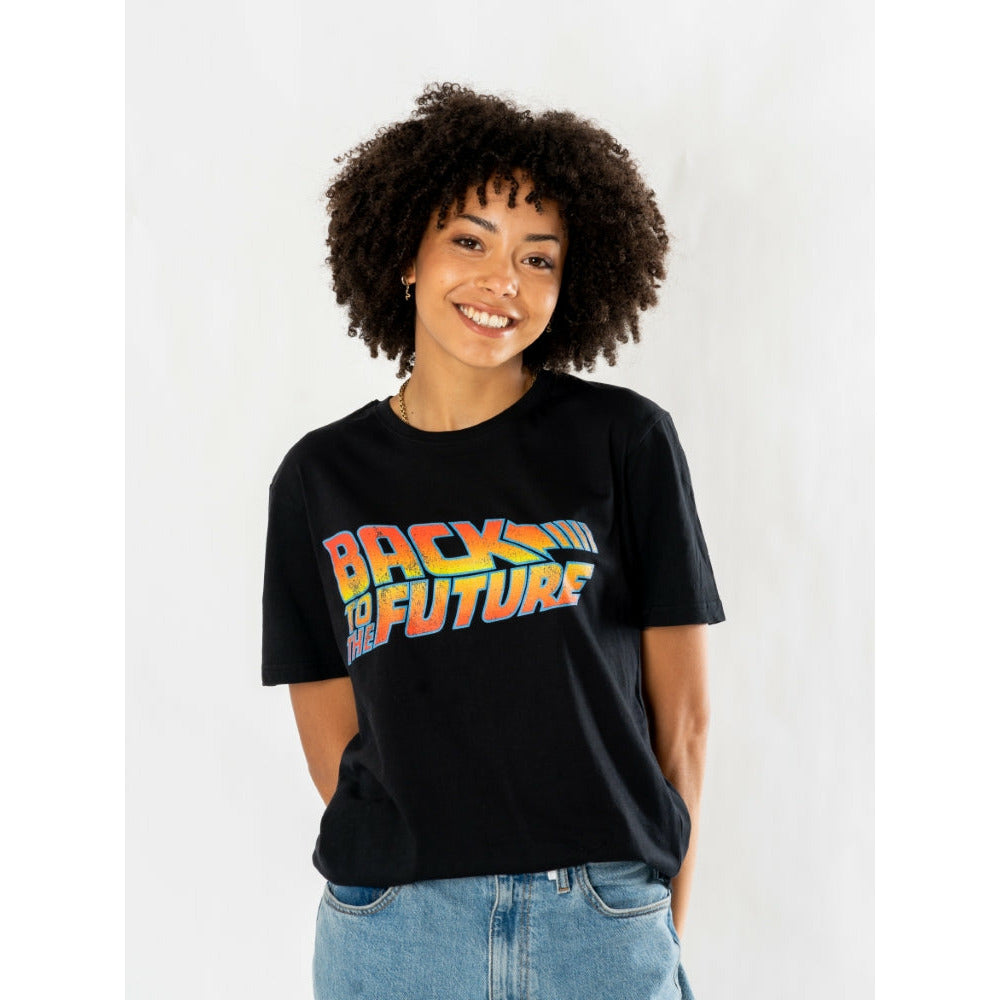 Back To The Future Logo T-Shirt 1