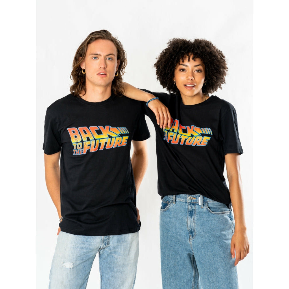 Back To The Future Logo T-Shirt 1