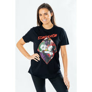 Harley Quinn Adult Black Mad Love T-Shirt 1