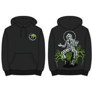 Beetlejuice Adult Unisex Black Front and Back World Tour Hoodie 1