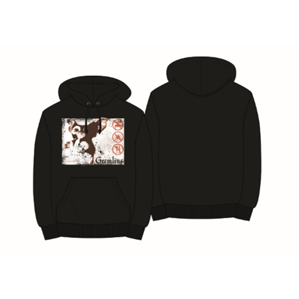Gremlins Adult Unisex Black Gizmo Hoodie 1
