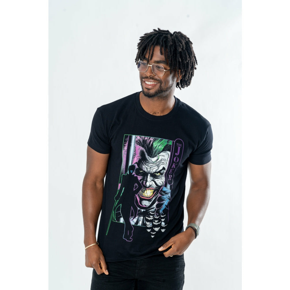 Joker Adult Unisex Black Jail T-Shirt 2