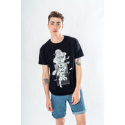 The Joker Adult Unisex Black Jester T-Shirt 1