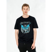 Batman Black Adult Anime Cape T-Shirt 1