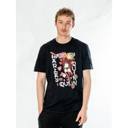 Harley Quinn Black Adult Anime Good Night T-Shirt 1