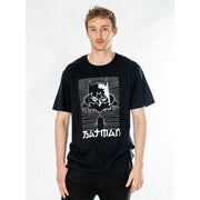 Batman Black Adult Anime City T-Shirt 1
