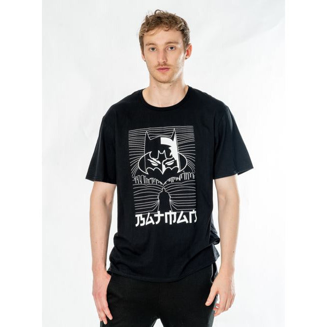 Batman Black Adult Anime City T-Shirt 1