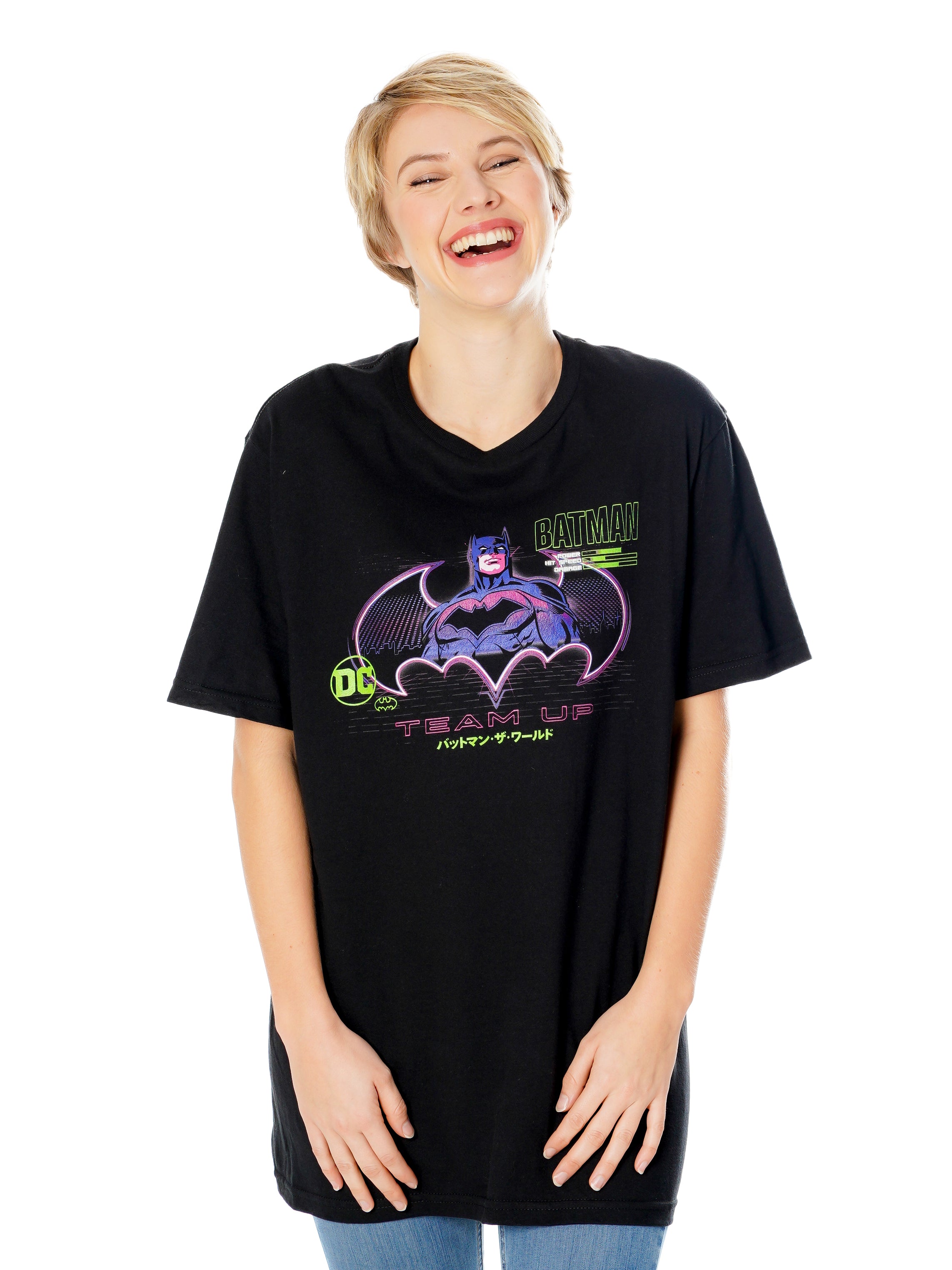 Batman Anime Matrix Grid Tshirt