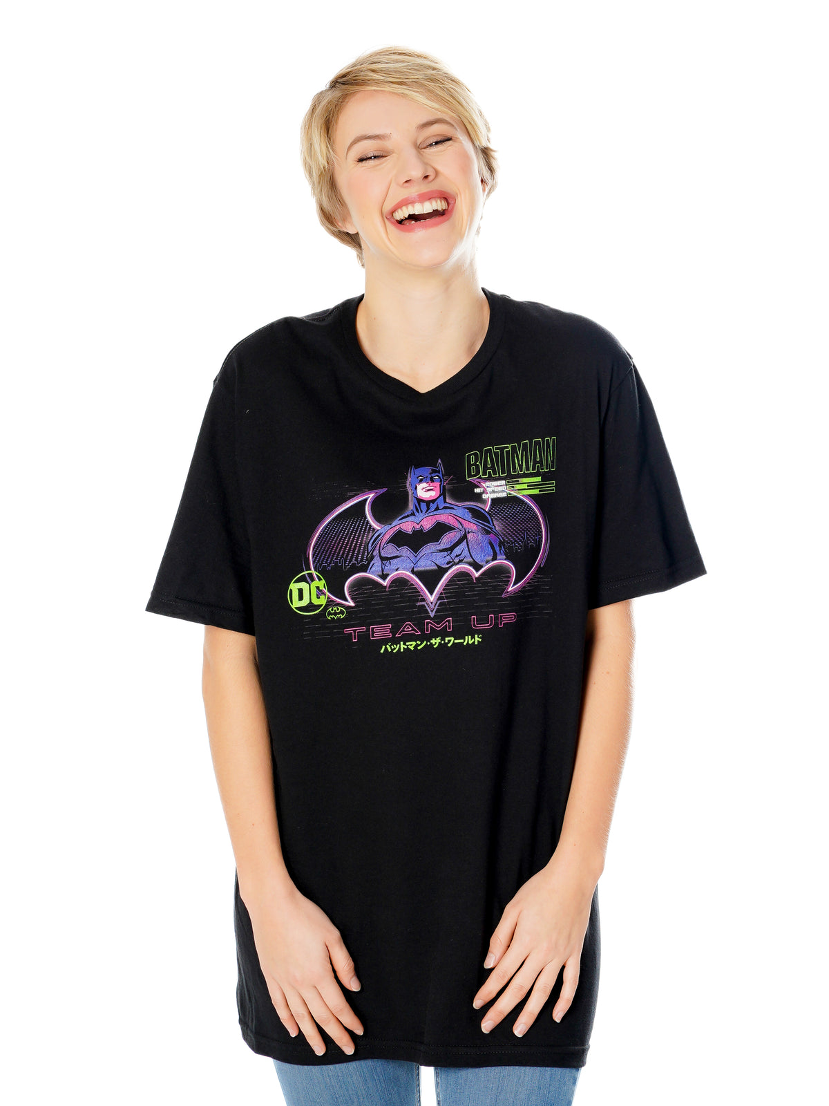 Batman Anime Matrix Grid Tshirt 4