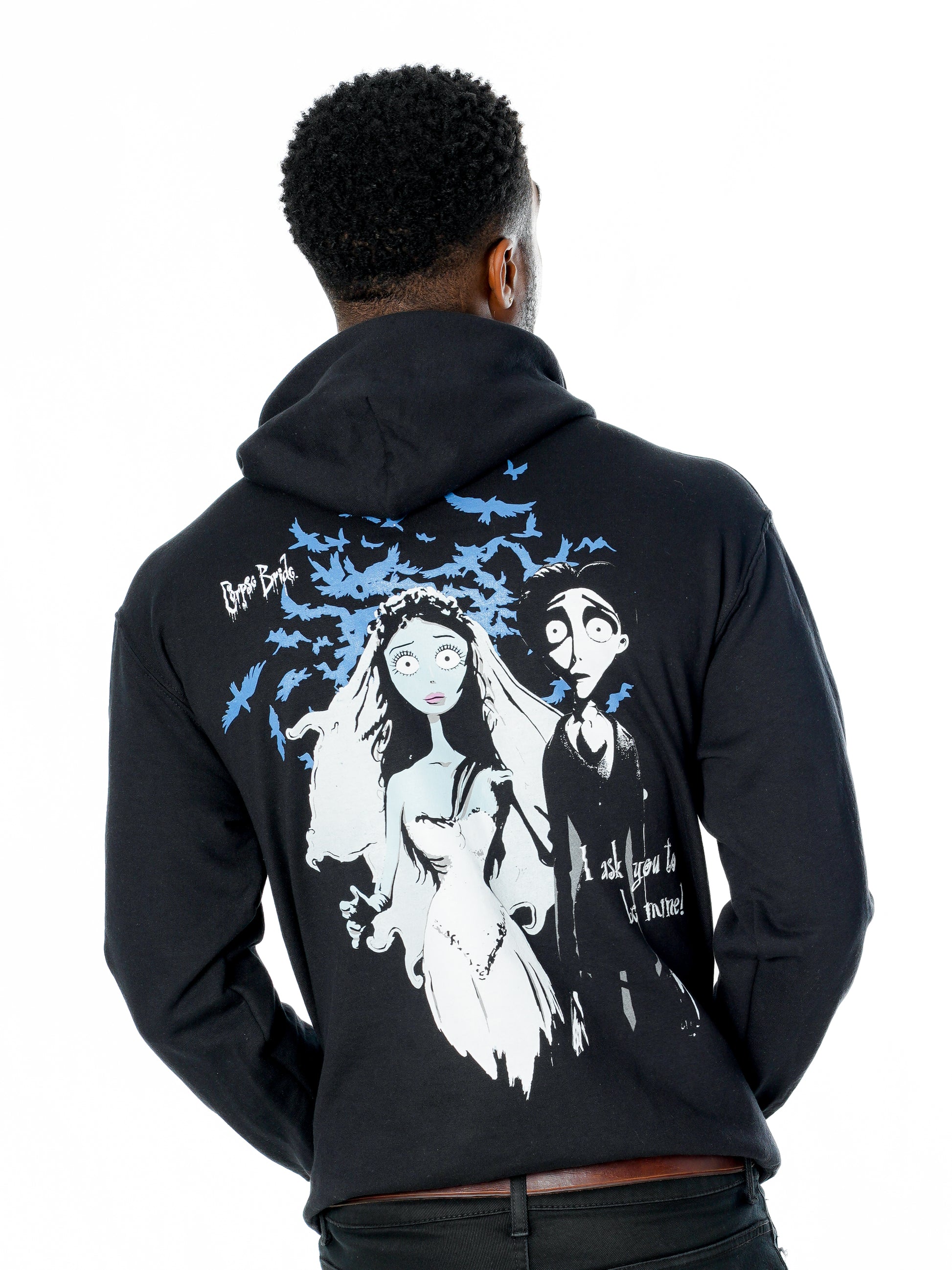 Corpse Bride With This Ring Reverse Hoodie