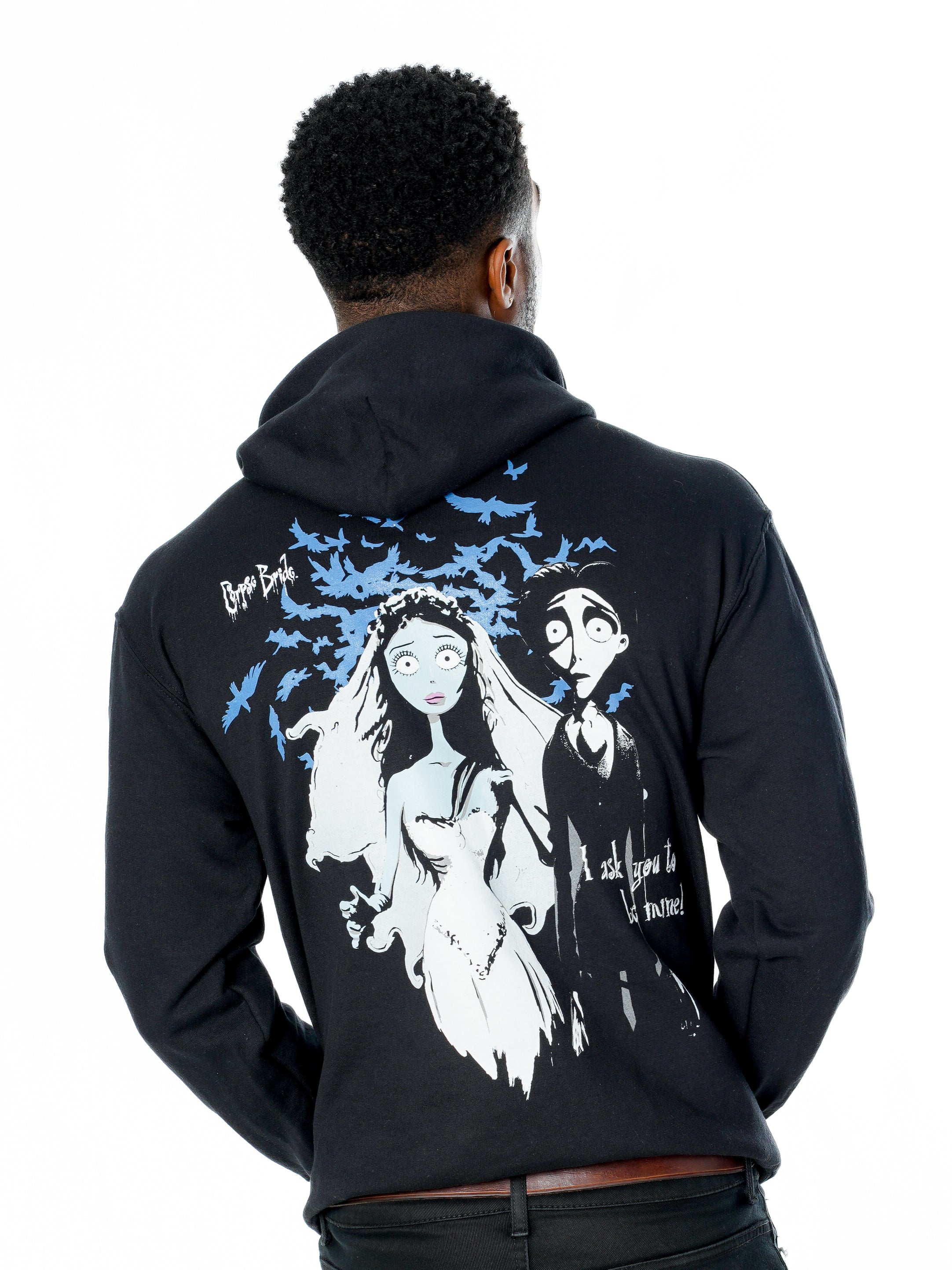 Corpse Bride With This Ring Reverse Hoodie