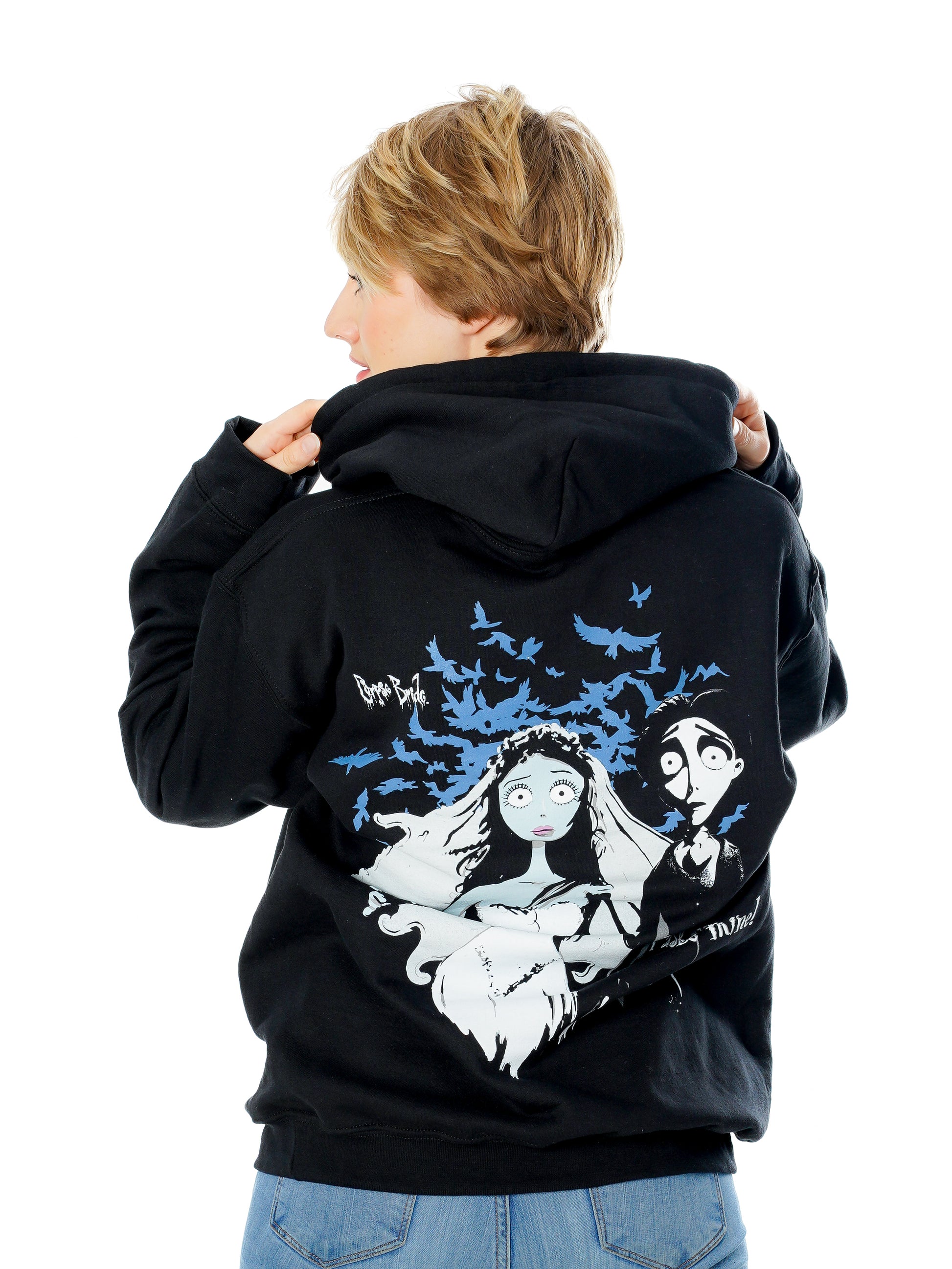 Corpse Bride With This Ring Reverse Hoodie