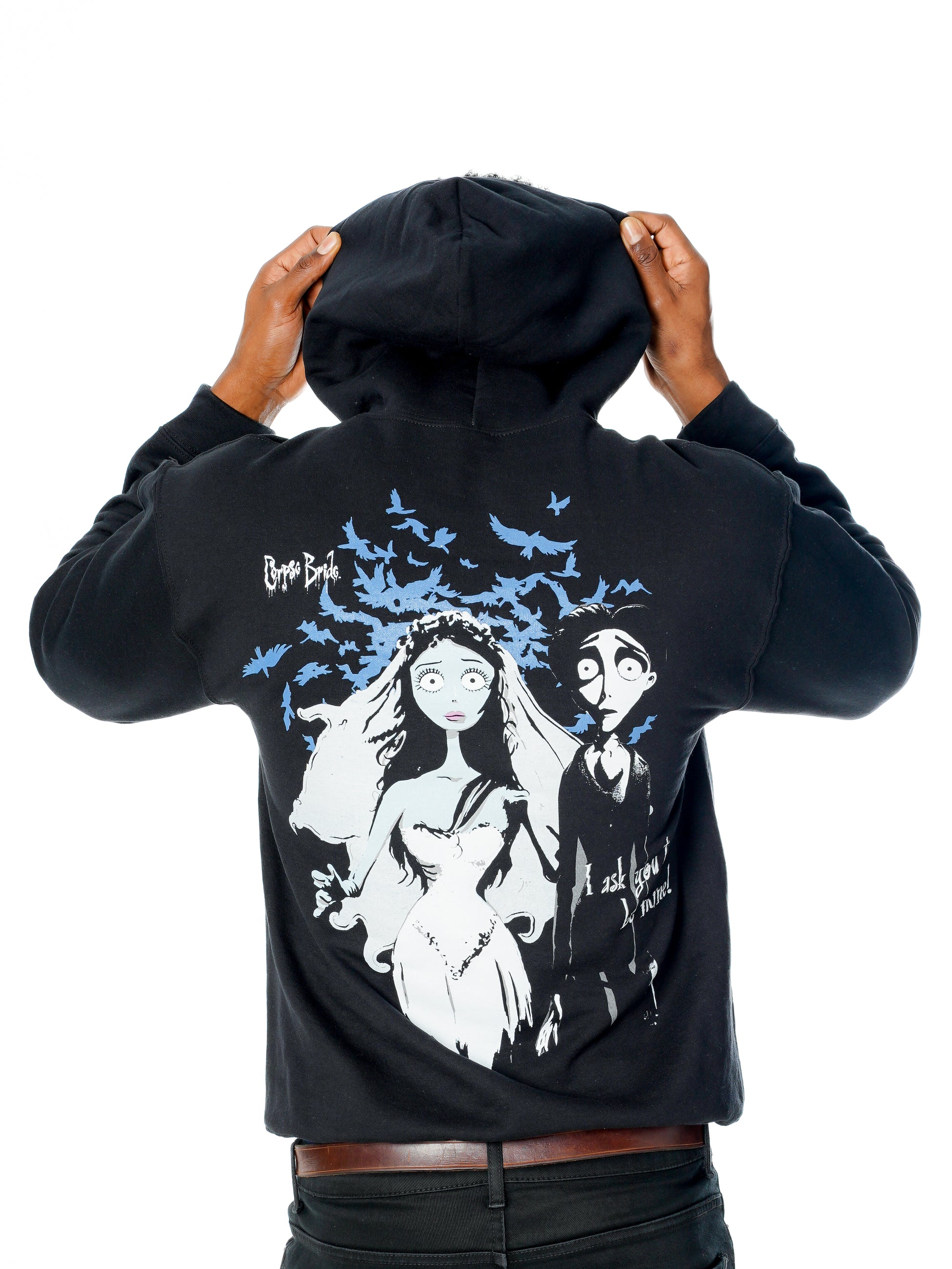 Corpse Bride With This Ring Reverse Hoodie