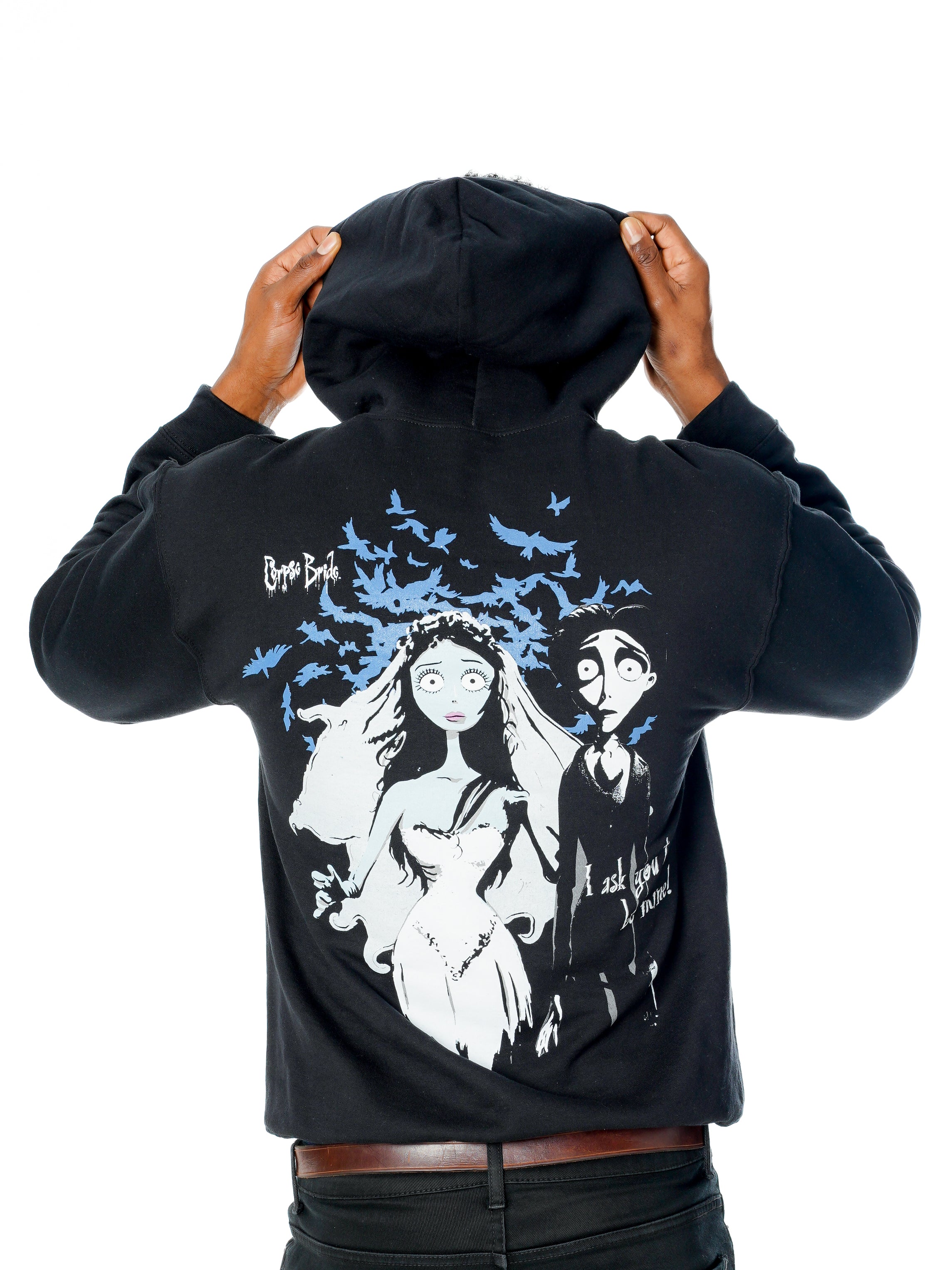 Corpse Bride With This Ring Reverse Hoodie