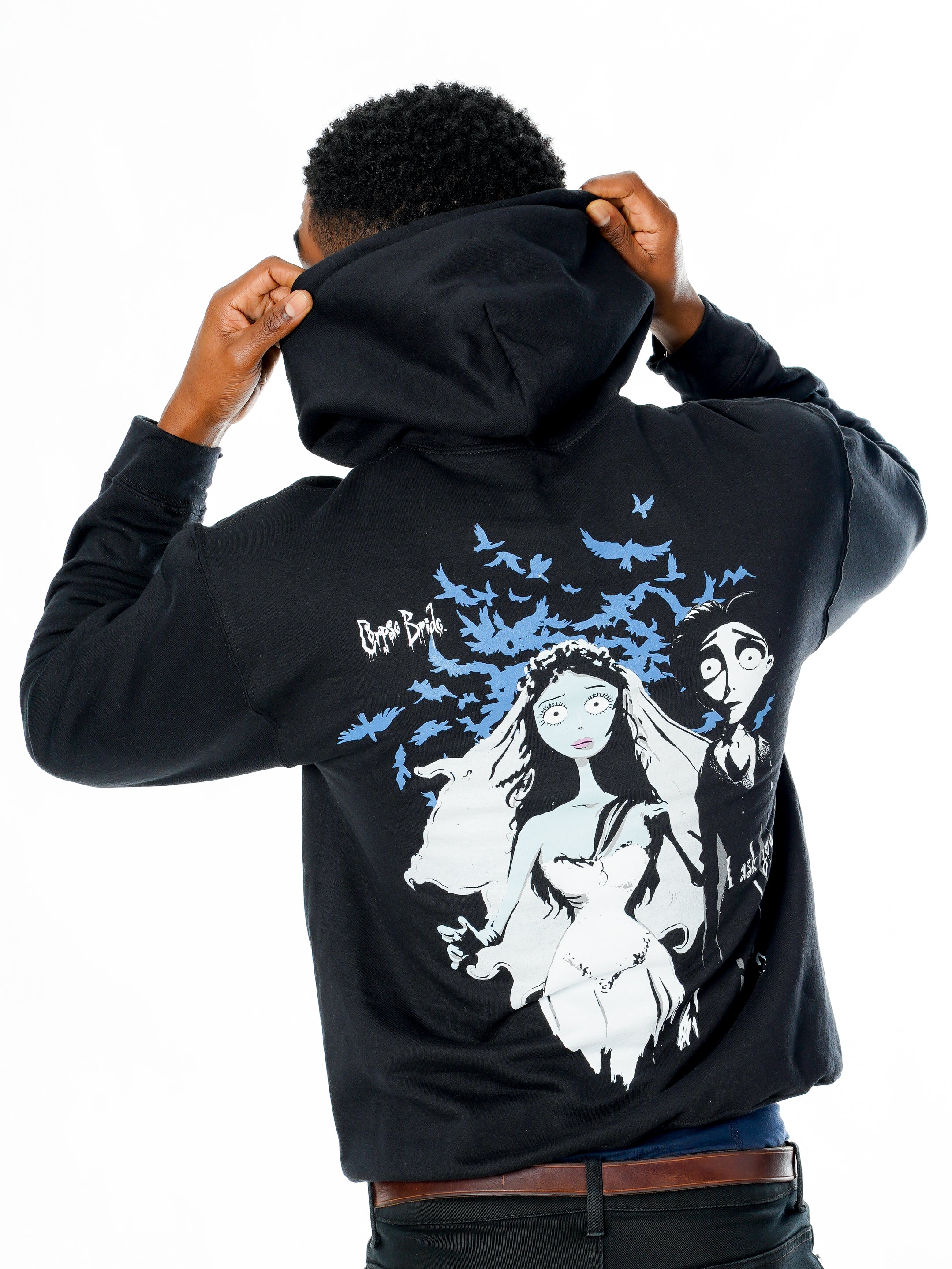 Corpse Bride With This Ring Reverse Hoodie