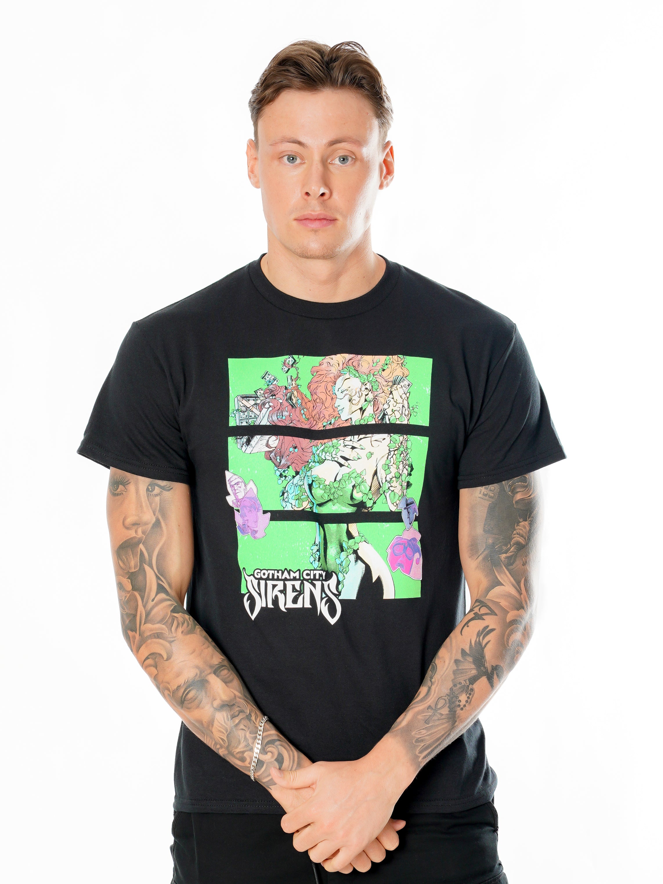 Sirens Poison Ivy Cash Black T-Shirt