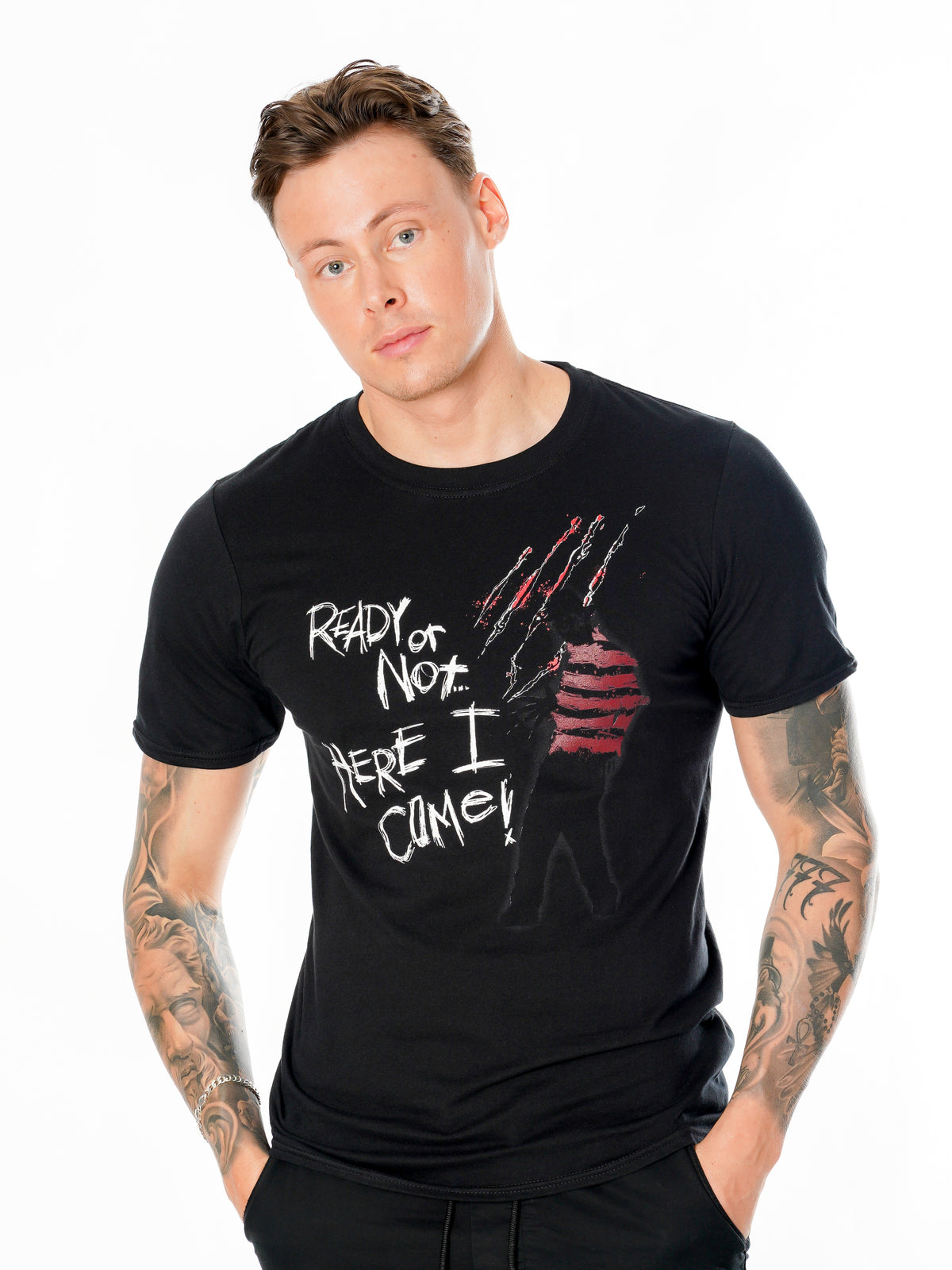 Nightmare On Elm Street Ready Or Not T-shirt 1