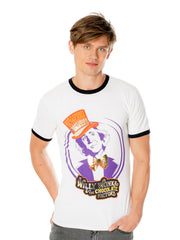 Willy Wonka Bowtie And Top Hat T-shirt