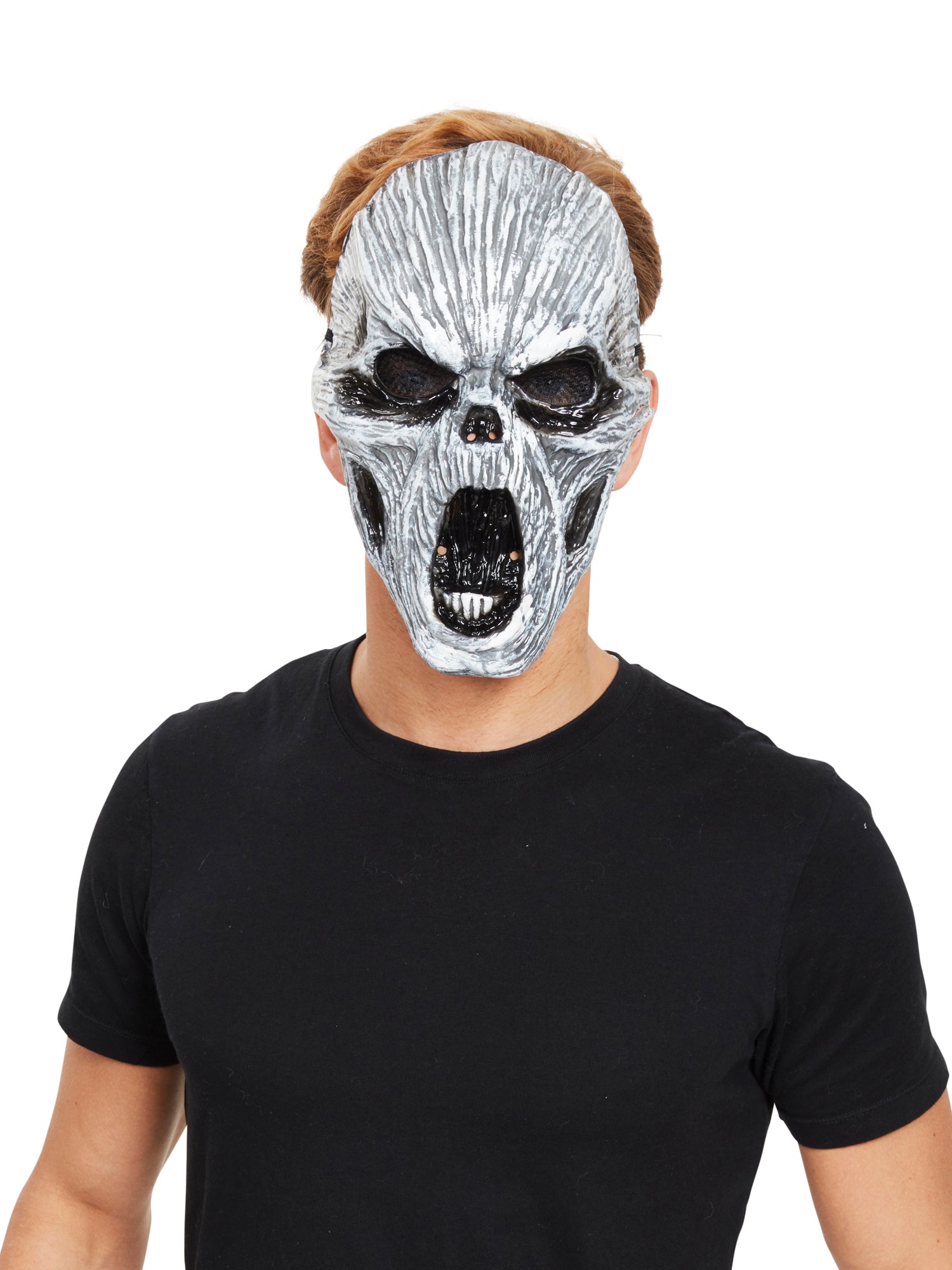 Ghost Glow In Dark Plastic Mask