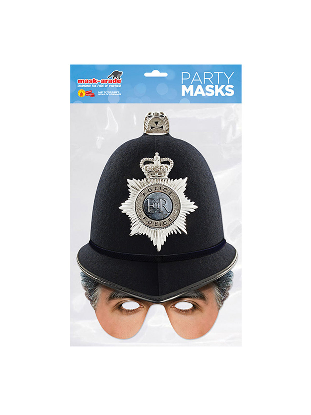 British Policeman Half Mask 2