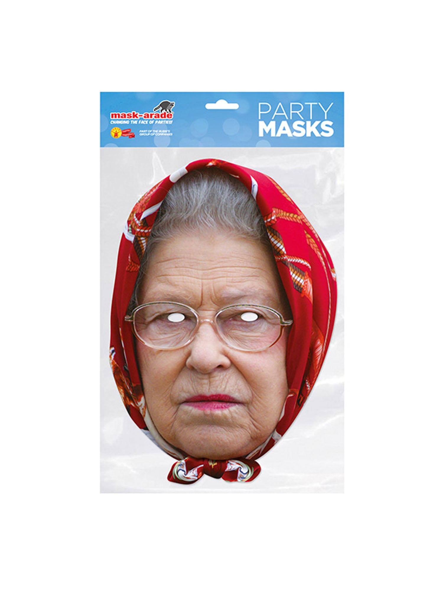 Queen Headscarf Celebrity Face Mask