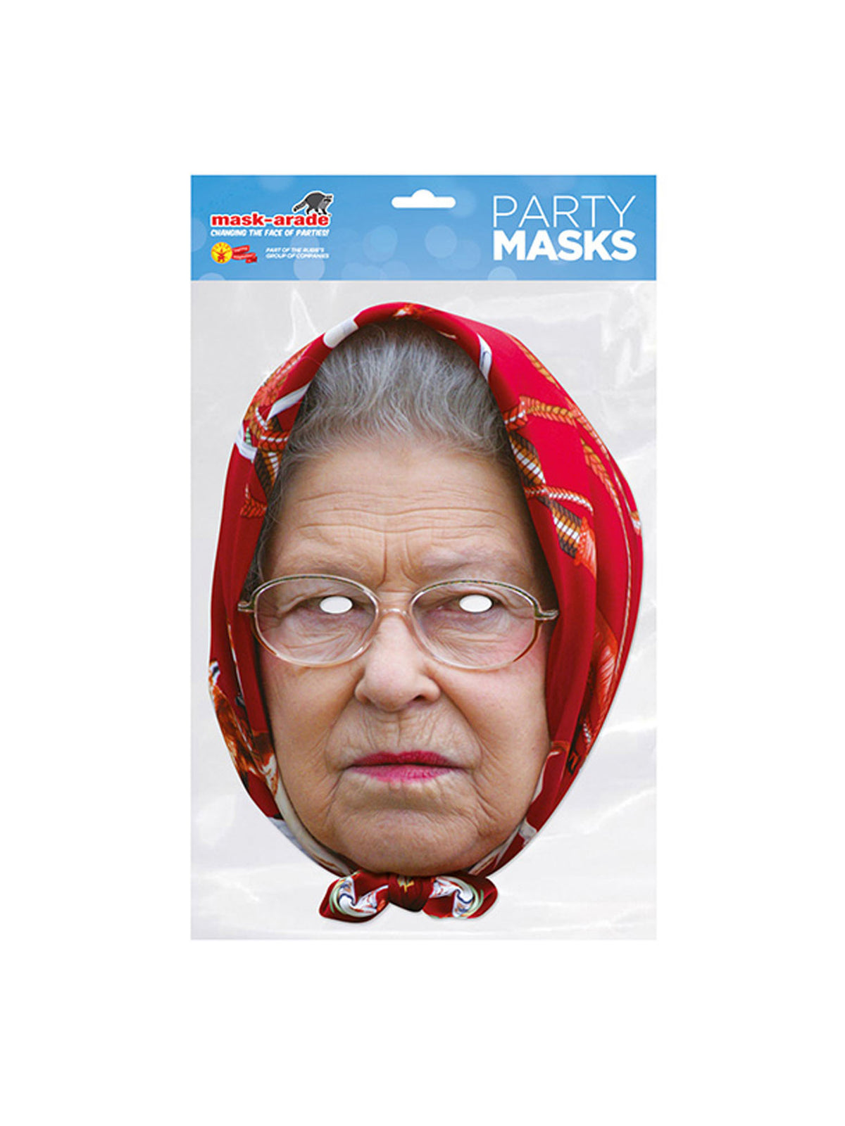 Queen Headscarf Celebrity Face Mask 3