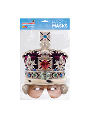 CROWNED QUEEN HALF MASK