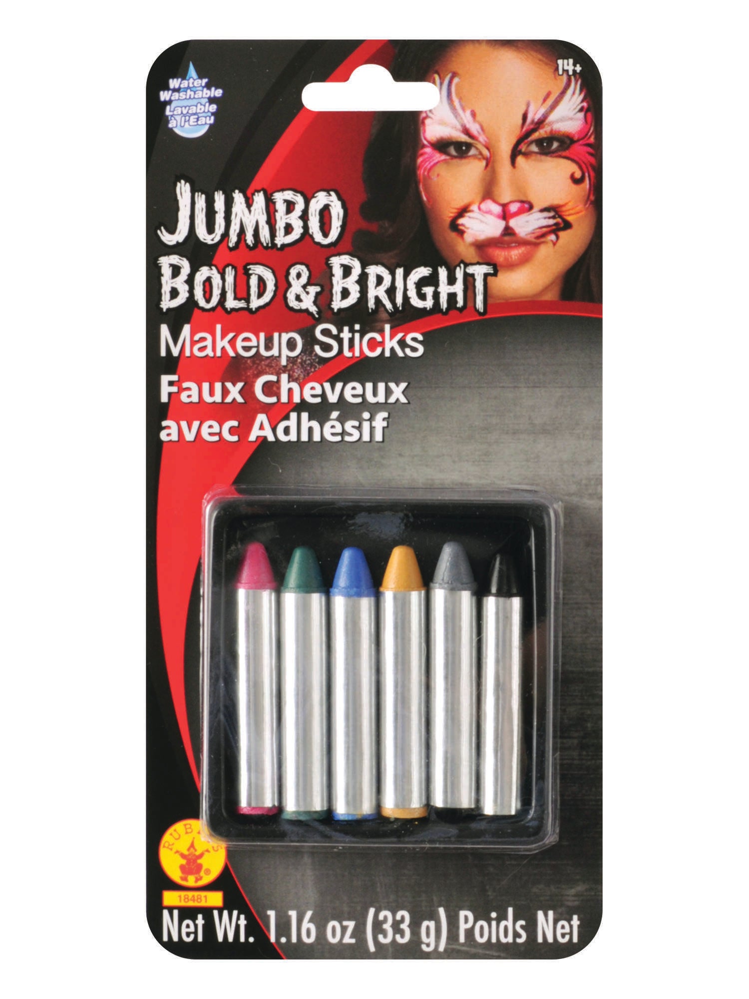 Jumbo Bold Bright Makeup Sticks
