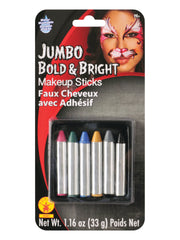 Jumbo Bold Bright Makeup Sticks