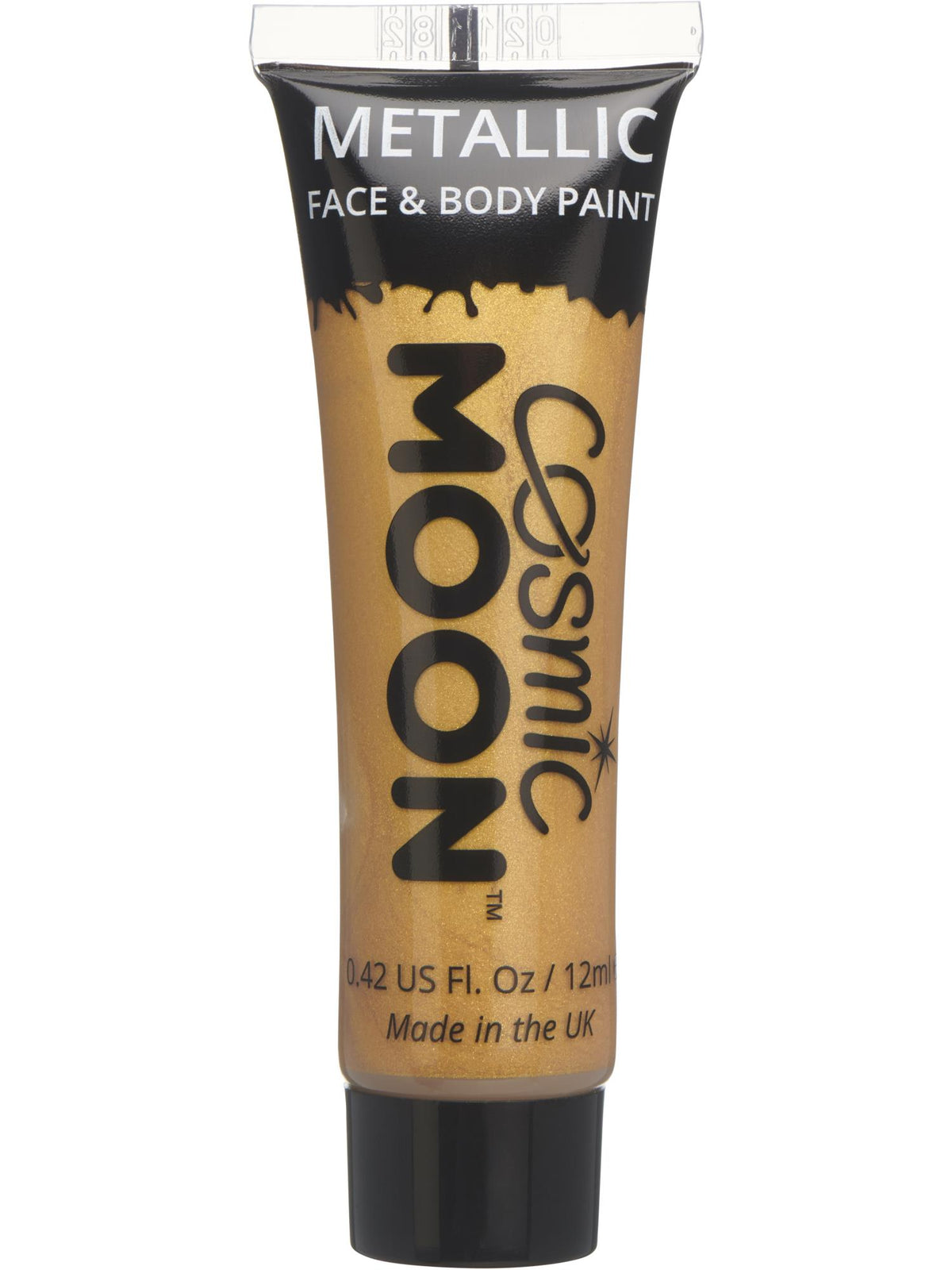Cosmic Moon Metallic Face & Body Paint, Gold 1