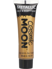 Cosmic Moon Metallic Face & Body Paint, Gold 1