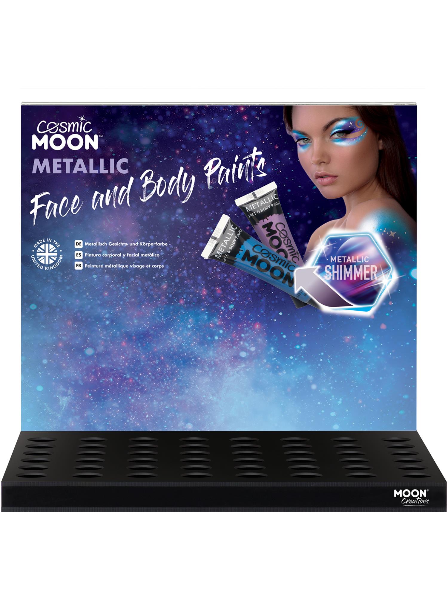 Cosmic Moon Metallic Face & Body Paint, 1