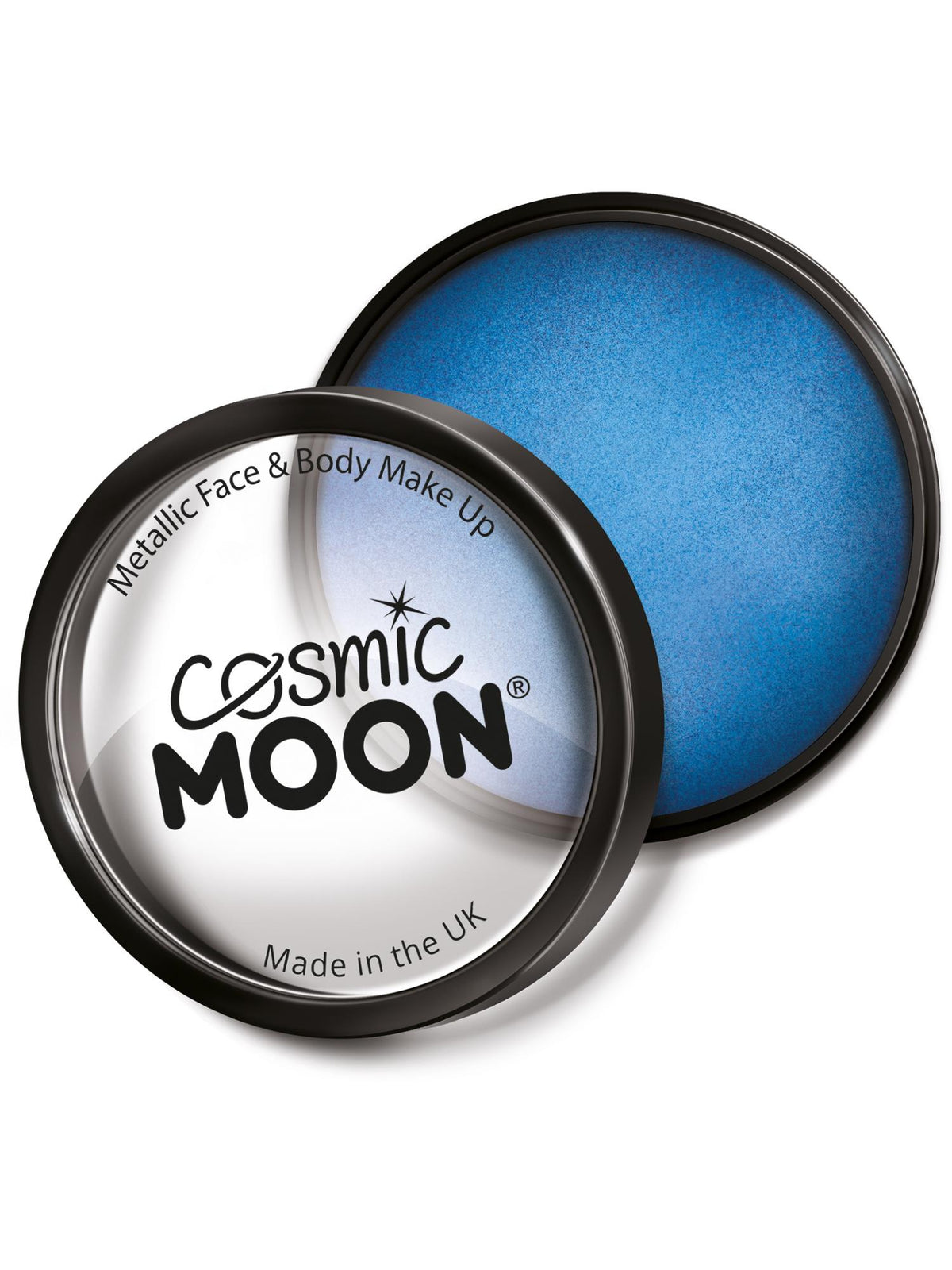 Cosmic Moon Metallic Pro Face Paint Cake Pots, Blu 1