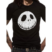Nightmare Before Christmas Jack Cracked Face Unisex T-Sh