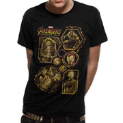 Avengers Infinity War Block Characters Unisex T-Shirt