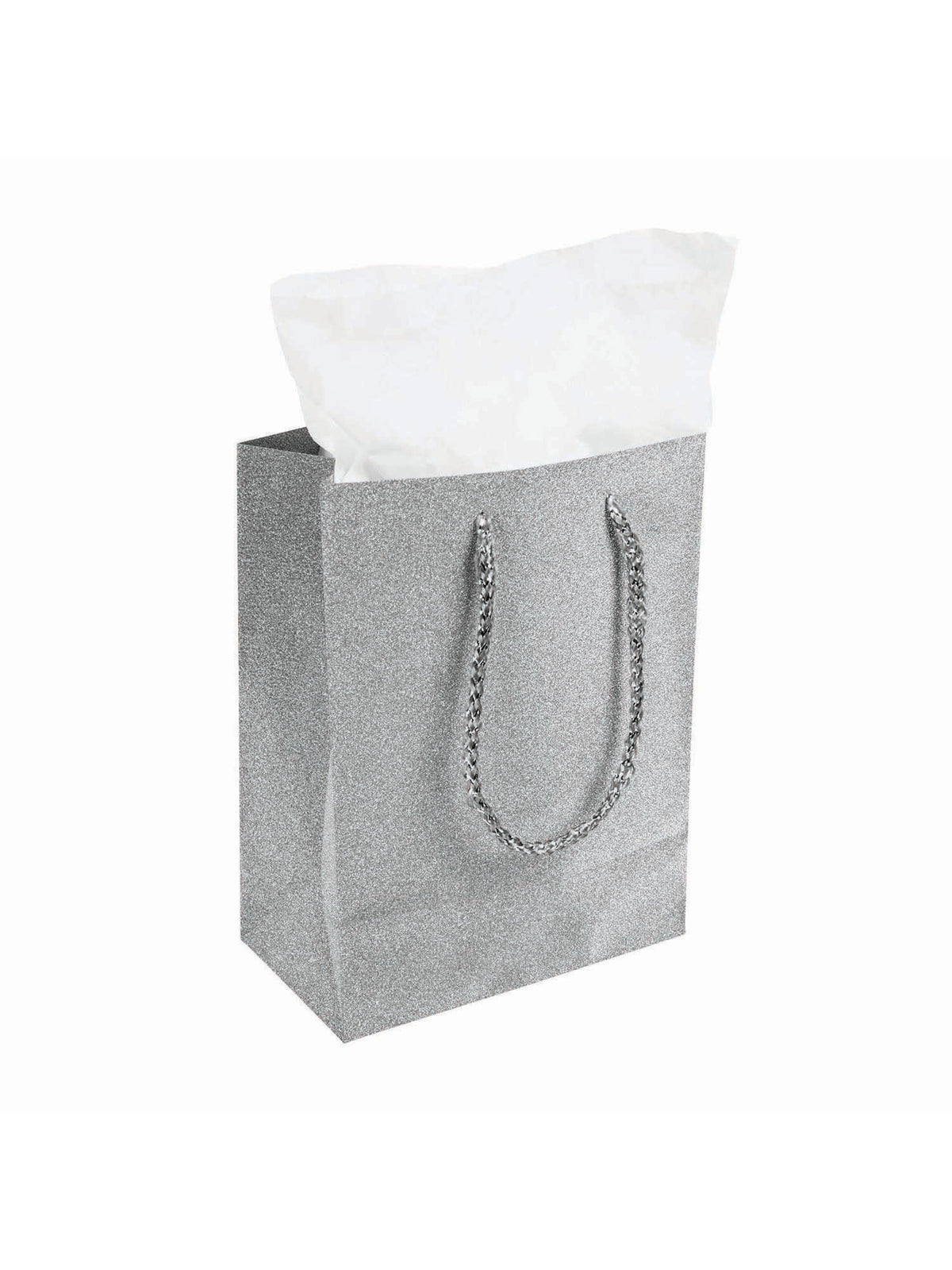 Diamond Gift Bag Silver (22x17x10cm) 1