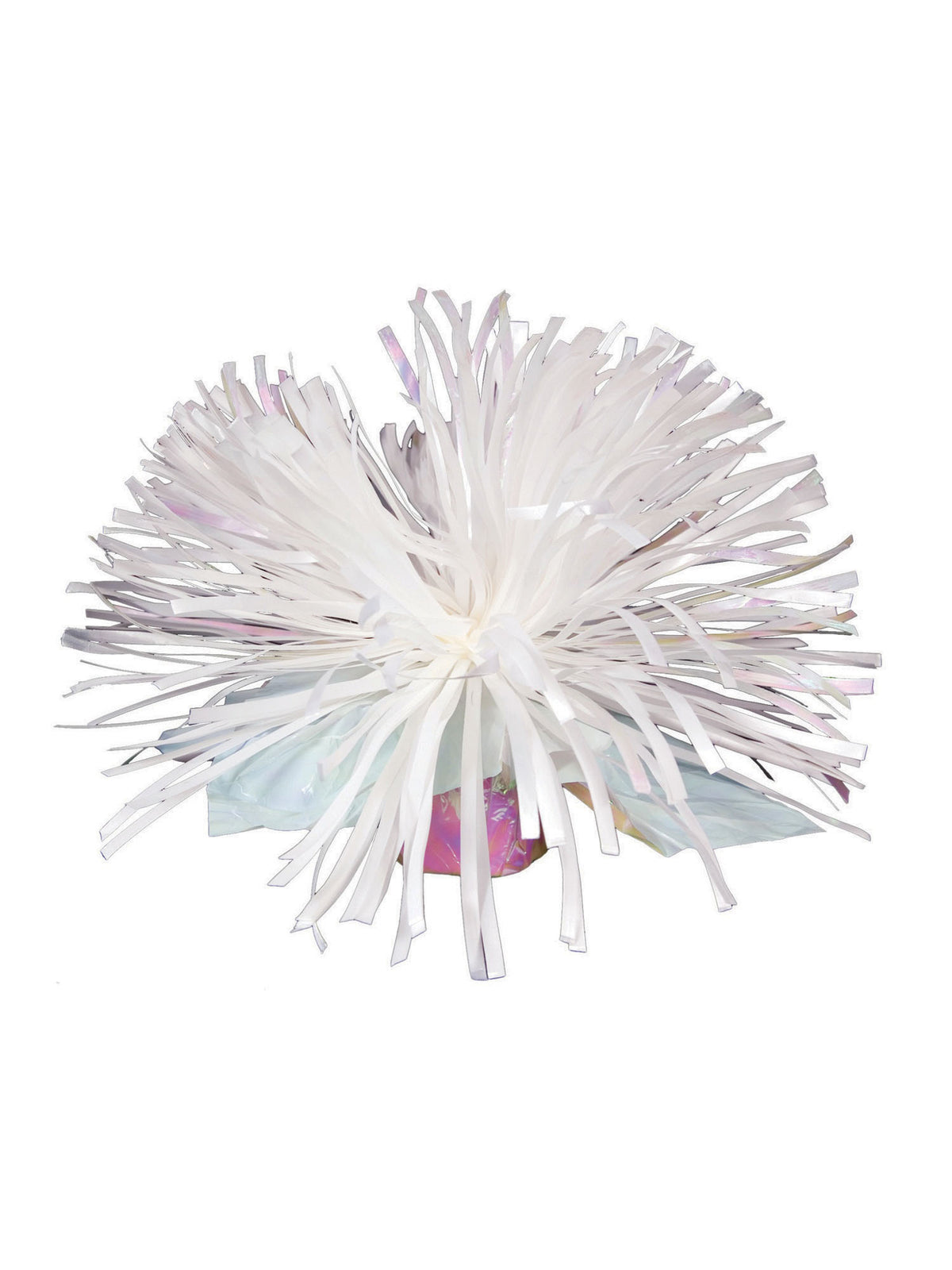 Balloon Wght Cnt White Iridescent 1