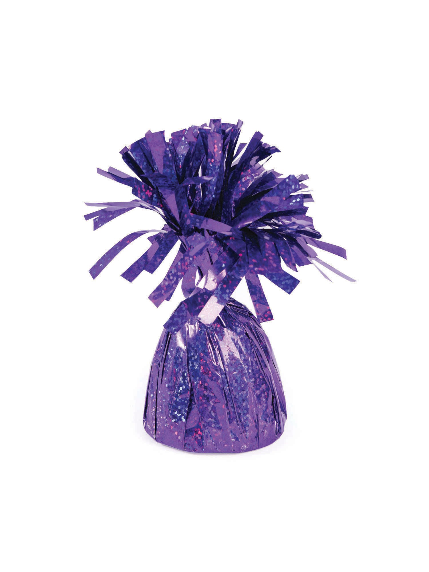 Balloon Wght Sml Purple Holographic