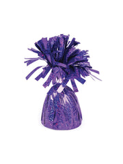 Balloon Wght Sml Purple Holographic 1