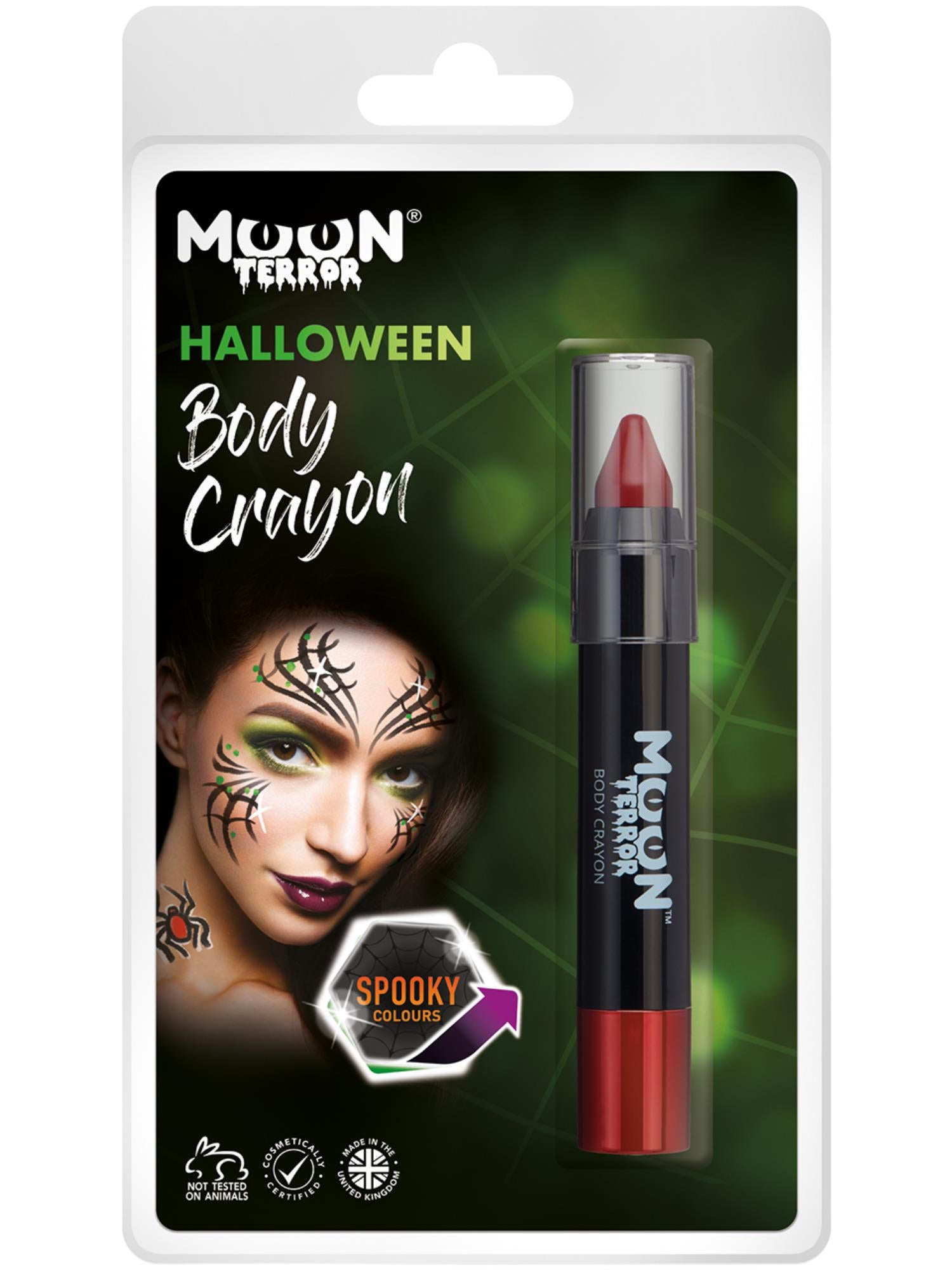 Moon Terror Halloween Body Crayon, Red 1