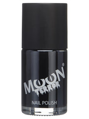 Moon Terror Halloween Nail Polish, Black - 1