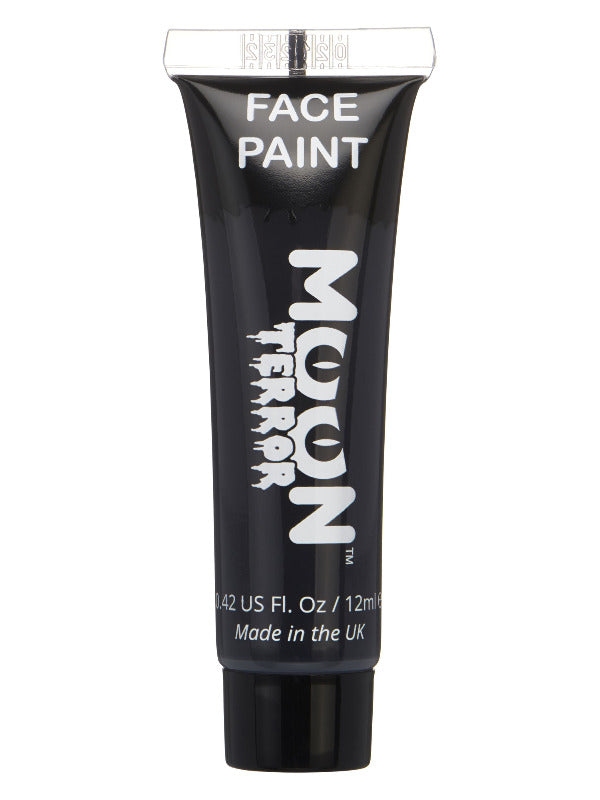 Moon Terror Halloween Face & Body Paint, Black - 2