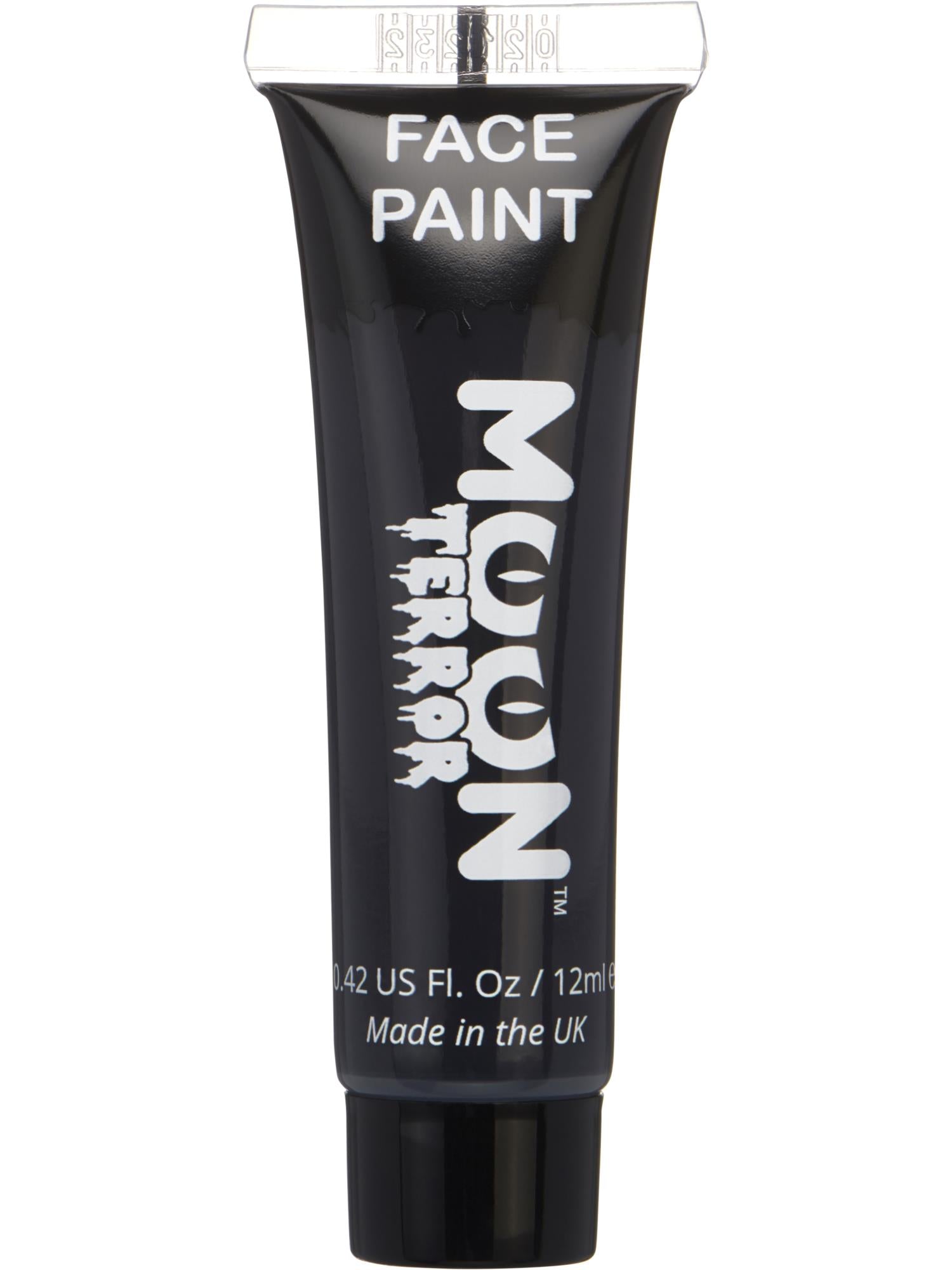 Moon Terror Halloween Face & Body Paint, Black 1
