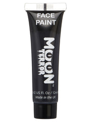 Moon Terror Halloween Face & Body Paint, Black - 1