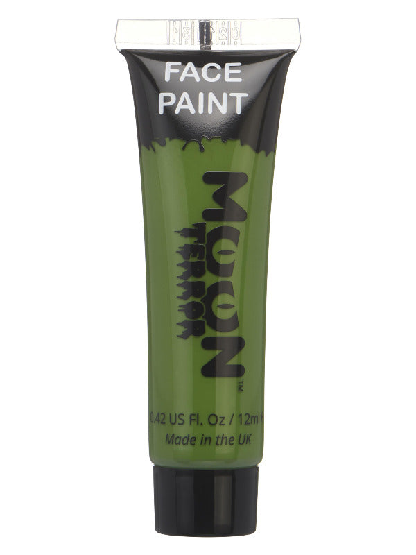 Moon Terror Halloween Face & Body Paint, Green - 2