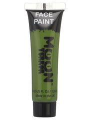 Moon Terror Halloween Face & Body Paint, Green - 1
